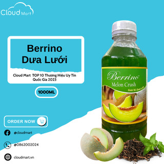 Sinh tố Berrino Dưa lưới 1L - Nguyên liệu pha chế Cloud Mart