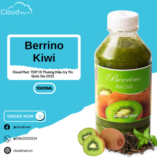 Sinh tố Berrino Kiwi 1L- Mứt trái cây Cloudmart