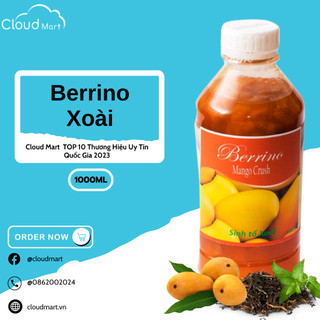 Sinh tố Berrino Xoài 1L- Mứt trái cây Cloudmart
