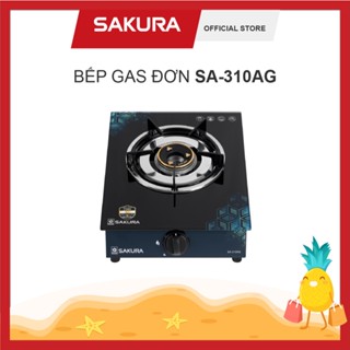 Bếp Gas Đơn SAKURA SA-310AG Mặt Kính Cường Lực - Bảo Hành 24 Tháng