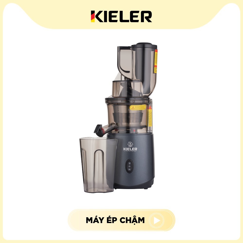 (Linh kiện) Ống nhồi, cốc hai vòi, lưới ép trái cây, trục soắn Máy ép chậm Kieler KL-916G