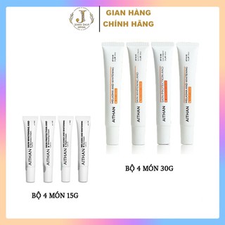 Bộ kem nám chuyên sâu karmel aithan melasma and whitening - set 4 món