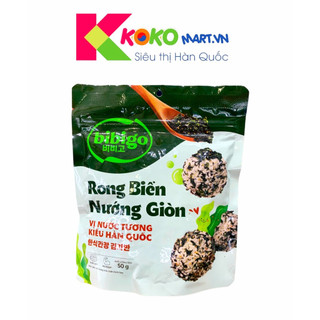 Rong biển vụn trộn cơm hàn quốc bibigo 50g