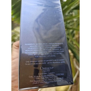 🌺💐Nước hoa nữ Obsession Night by Calvin Klein 100ml