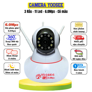 CAMERA IP YOOSEE Tiếng Việt Và Thẻ Nhớ 32Gb Yoosee Chuyên Dụng