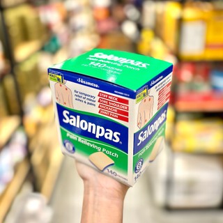 MIẾNG DÁN SALONPAS NHẬT BẢN 140 MIẾNG