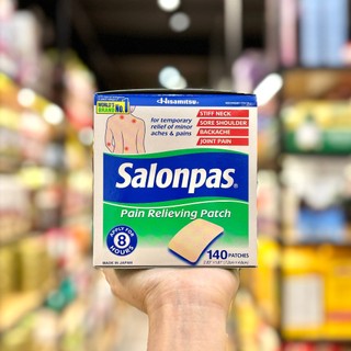 MIẾNG DÁN SALONPAS NHẬT BẢN 140 MIẾNG