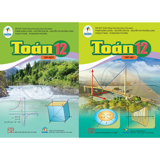 Sách - Trọn Bộ Toán lớp 12 Sách Giáo Khoa 2 Tập - Cánh Diều