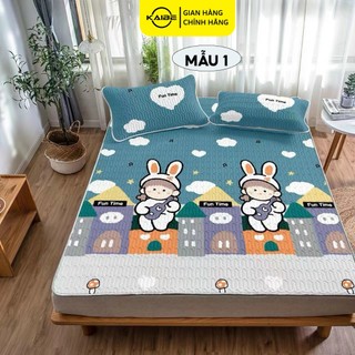 Chiếu điều hòa cao su non 5D bọc chun toàn nệm, không kèm vỏ gối, kích thước 1m6 x 2m – Kaibe