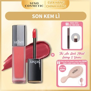 Son kem lì Seimy - Princess Lipstick Matte - Son thiên nhiên, không thấm nước, nhiều dưỡng, bảng 8 màu