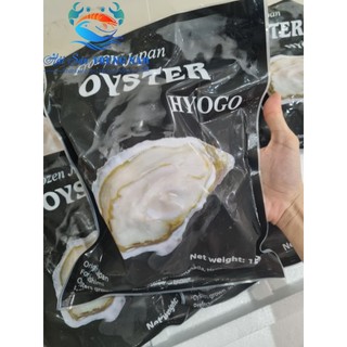 Hàu nhật- hàu sữa nguyên con ăn sashimi - nhập khẩu nhật - - túi 1kg