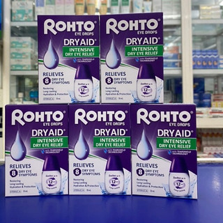 Dung dịch nhỏ mắt Rohto Dry Aid giảm khô mắt chai 10ml