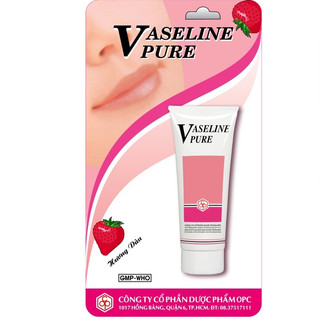Kem dưỡng môi VASELINE OPC 10g  Hương dâu