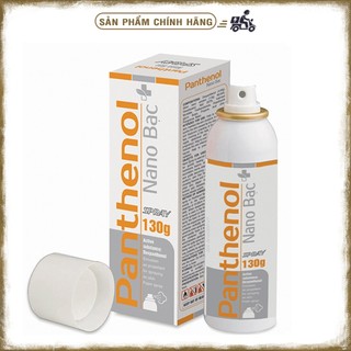 Xịt bỏng panthenol nano bạc spray giúp duy trì độ ẩm cho da, làm giảm rát da, khô da, nứt nẻ, rạn da,...