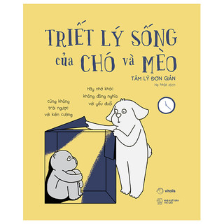 Sách - triết lý sống của chó và mèo - az