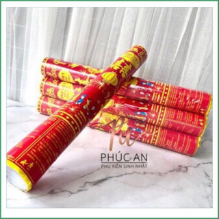 Ống kim tuyến 4 tấc tự xoay mừng party sinh nhật HPBD