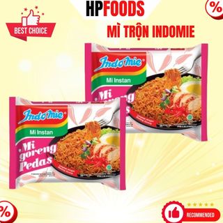 Mì trộn Indomie vị Cay Nồng-mì trộn ăn liền sốt vị cay nồng thơn ngon tiện lợi