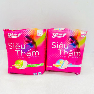 Gói 8 Miếng Băng Vệ Sinh Diana Siêu Thấm Siêu Mỏng