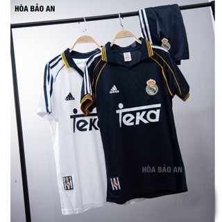 GIÁ HỦY DIỆT_BỘ QUẦN ÁO BÓNG ĐÁ CLB REAL MADRID RETRO CAO CẤP