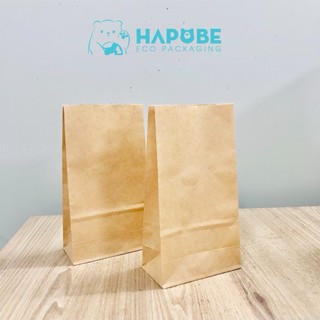 [100 Cái] Túi Giấy Kraft Nhật Không Quai – Túi Nhỏ Đựng Hàng, Mỹ Phẩm, Phụ Kiện 🌱♻️