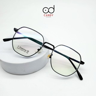 Gọng kính tiranium đa giác 9137 - Kính mắt Candy