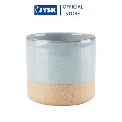 Chậu cây | JYSK Dion | gốm | xanh | DK8xC8cm