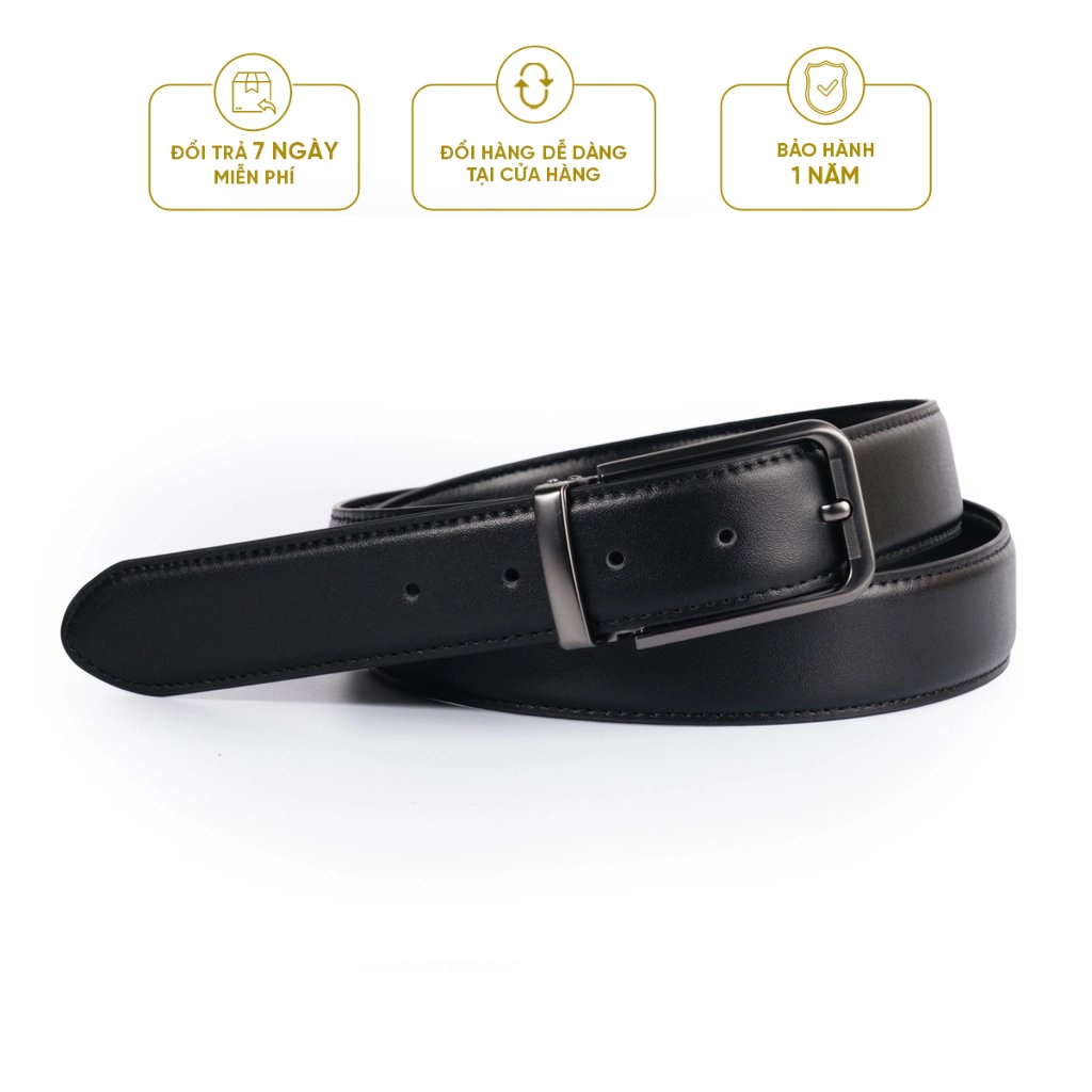 Thắt lưng da thật - CLASSIC BELT - BE06 - Thương hiệu Be Classy
