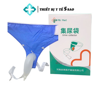 Túi đựng nước tiểu, chụp tiểu nam có ống thông 1000ml 2000ml hỗ trợ đi tiểu cho nam giới, người lớn tuổi