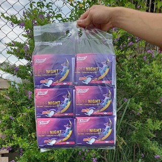 Combo 6 gói băng vệ sinh diana ban đêm 29cm