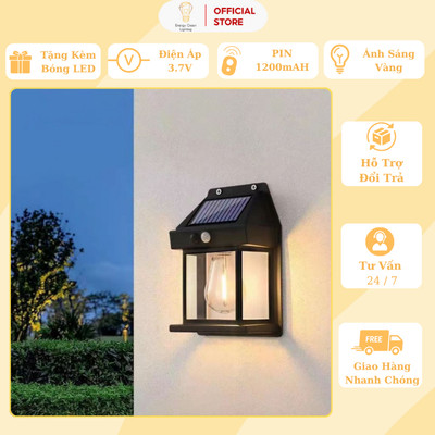 Đèn Hắt Tường Chống Nước Energy Green Lighting BK-888 - Sử Dụng Năng Lượng Mặt Trời - BH 2 Năm