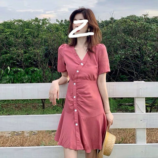 tl. đầm xoè hồng đuôi cá dưới 55kg