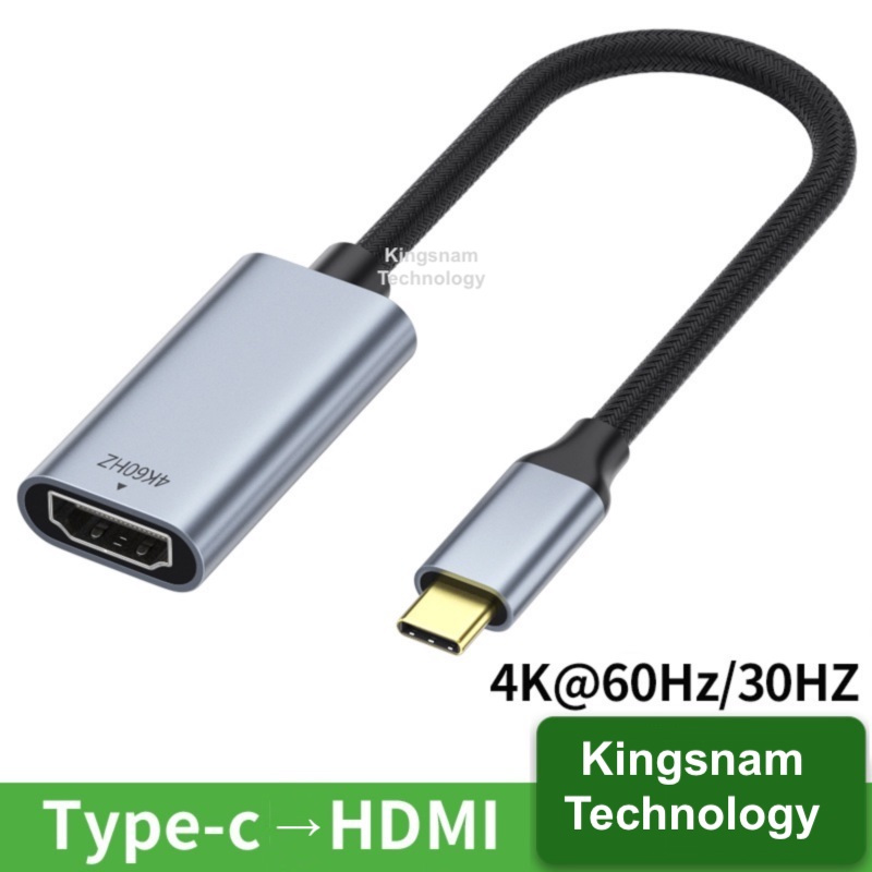 Cáp chuyển đổi Type C sang HDMi và VGA hỗ trợ hình ảnh 4k 30fps 1080P usb lan hub USB 3.0 - USB type C