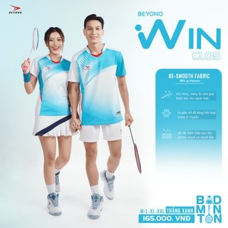 Áo cầu lông nữ, áo cầu lông nam Beyono Win CL05