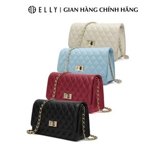 Túi xách nữ thời trang cao cấp ELLY – EL95 (Hai màu Đen Đỏ)