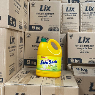 Nước Rửa chén Lix Siêu sạch Chanh 3,6kg