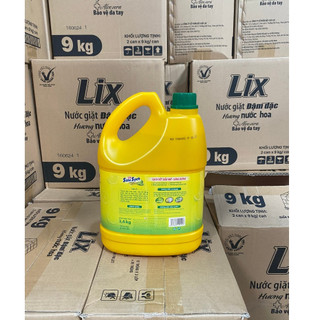 Nước Rửa chén Lix Siêu sạch Chanh 3,6kg
