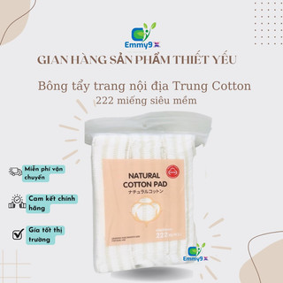 Bông Tẩy Trang 222 Miếng Natural Cotton Pad