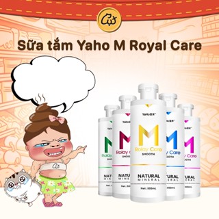Sữa tắm Cao Cấp cho chó mèo Yaho M Royal Care, tắm sạch giúp mượt lông bồng bềnh 500ml