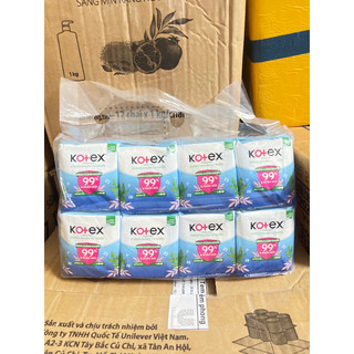 8 gói Băng vệ sinh Kotex hàng ngày hương tự nhiên 8 miếng