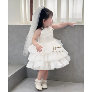 𝐍𝐮𝐢𝐭 𝐃𝐫𝐞𝐬𝐬 - Váy Cổ Yếm Hm84 ( ảnh chính chủ)