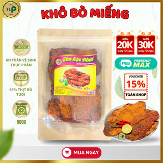 Khô bò miếng tân lôc phát bịch 500g