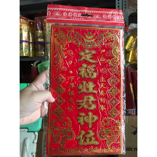 (Q.6)(Hoả tốc 2h) Giấy dán bàn thờ Ông Táo