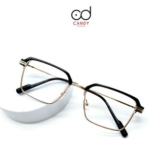 Gọng kính cận vuông hợp kim cao cấp 52062 – Kính mắt Candy