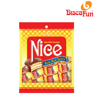 Bánh Mềm Sôcôla Nice Biscafun Túi 200g