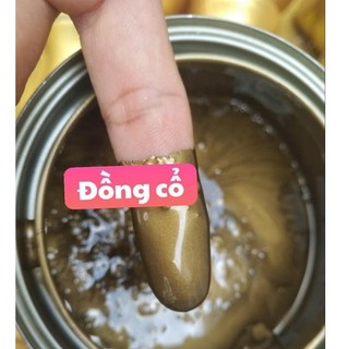 Sơn sắt mạ kẽm nhũ đồng cổ phong cách cổ đồng sang trọng loại pha sẵn chỉ cần mua về và sơn