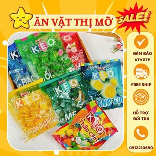 Kẹo oishi gói 90g vị ổi / bạc hà / me / soda chanh đá / thập cẩm / vải thiều ướp lạnh