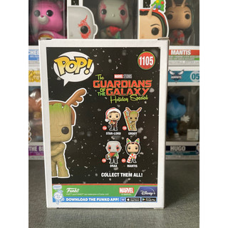Funko Pop Marvel Studio! Groot  #1105 Holiday Special
