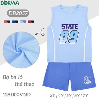 Bộ sát nách thể thao Dokma cho bé 13-25kg