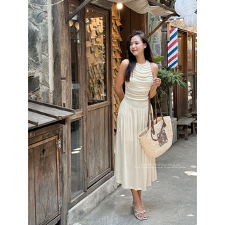 [RÁCH STORE] Đầm Dài - 1160 - Sát Vai - Nhún