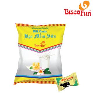 Kẹo Mềm Sữa Biscafun Túi 65g